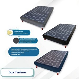 Box Bondeada Azul Individual